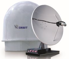 1.3 Meter (51?) Maritime Satellite Quad Ku-Band Maritime Stabilized TVRO System