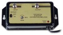Home UHF / VHF / FM Distribution Amplifier with Gain Control (25dB Gain)