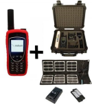 Iridium Extreme 9575 Satellite Phone - Emergency Responder Package w/ Solar Panel, Case & Desktop Charger