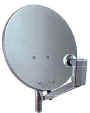24 Inch Dish  Single Satellite 24"