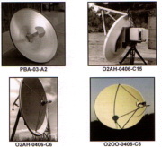 Broadband parabolic reflector 