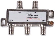 Wideband Splitters5-2150MHz Wideband Splitters - All ports Power passive 4way
