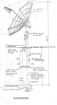 Tall Pole Mount Install Drawing