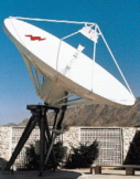 7.3 Meter Dish high gain and exceptional pattern characteristics