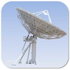 13 Meter X-Band / Multi Satellite Dish