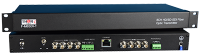8 SD/HD-SDI + 10/100 Etheren + Analog Audio and RS Data over Multimode fiber Bidirectional Transmission Kit