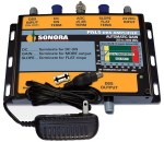 Sonora DBS Ka/Ku Auto-Gain Amplifier with -5 dBm 