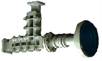 Tx/Rx Ku Wideband Offset Feedhorn