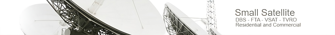 1 meter dish satellite multi swich for the LNB.