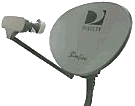 Slim Line DirecTV HD 5 LNB Dish